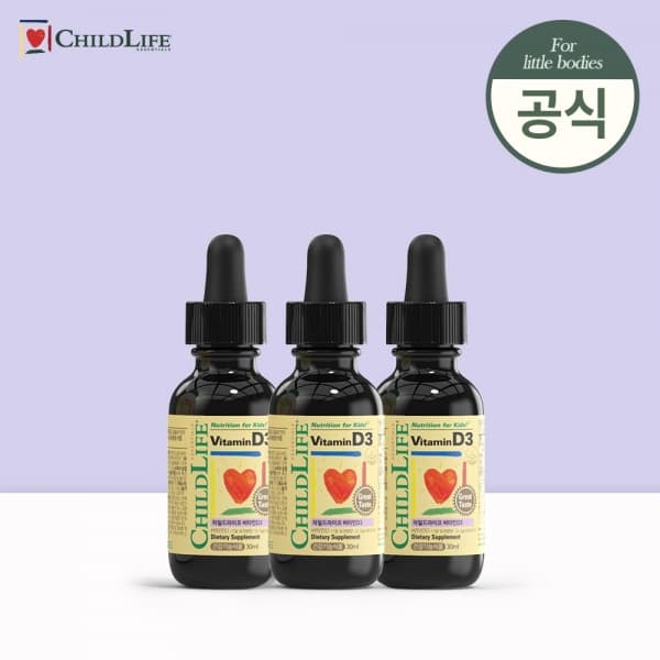 차일드라이프 비타민 D3 30ml 3개 세트